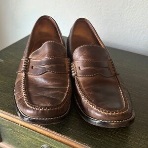 Sperry gold cup Men's Rich Brown Leather Slip-Ons